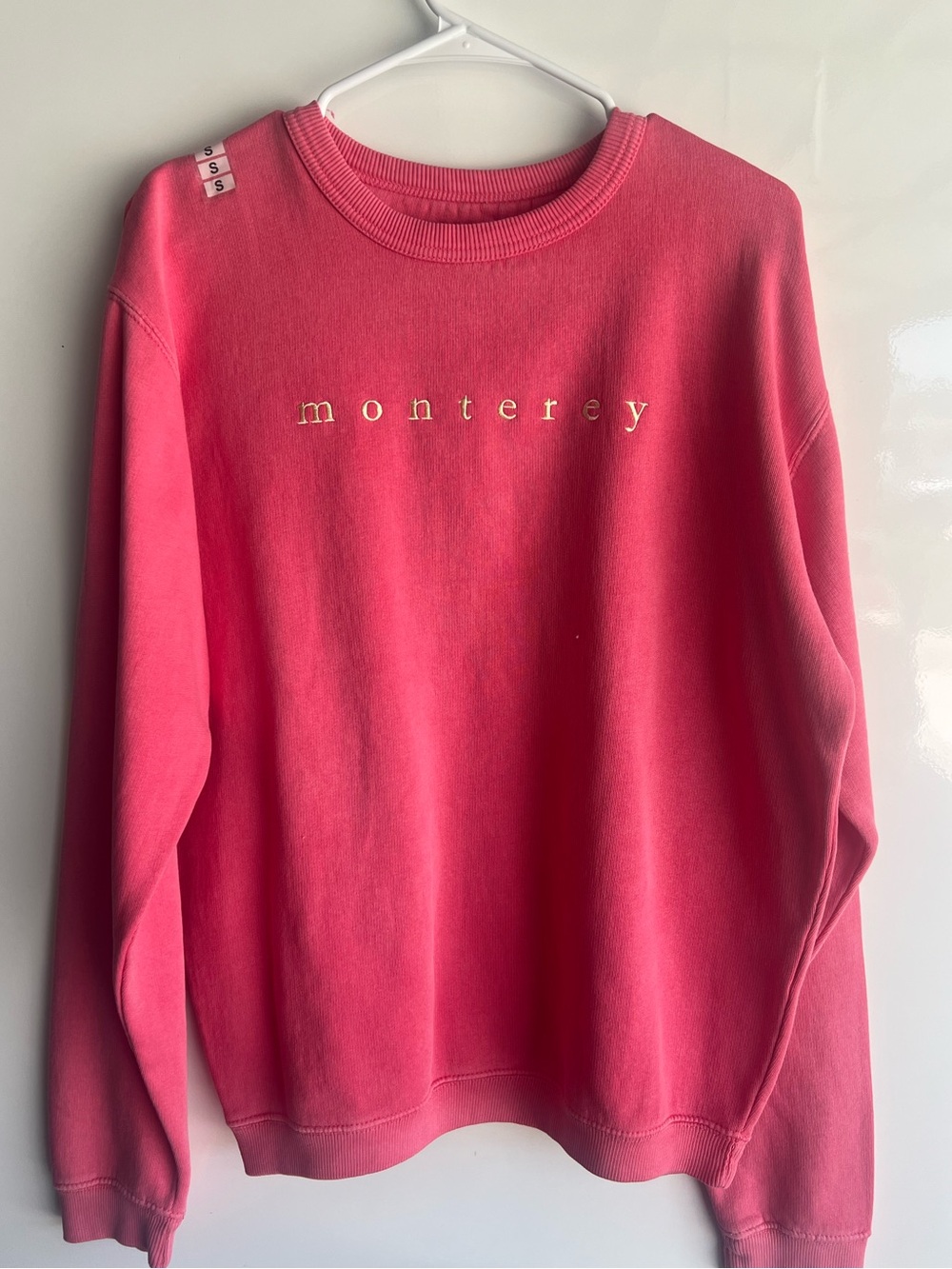 NWOT — Embroidered Monterey Sweatshirt